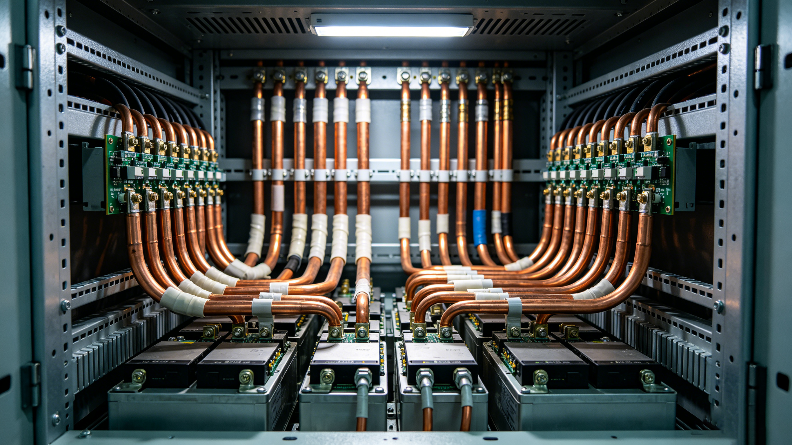 Internal Harnesses Of Grid Peak-Shaving Energy Storage Cabinets