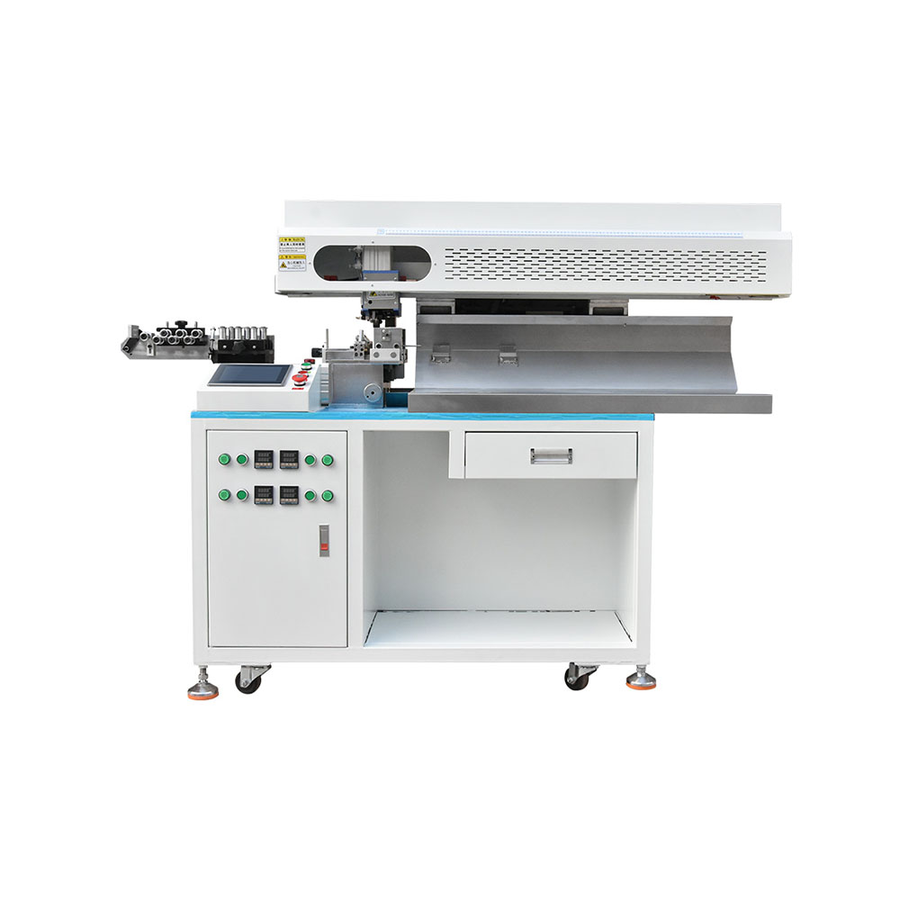 HS-950LR High-speed Fully Automatic Wire Cutting and Stripping Machine(Braid Hot Stripping)