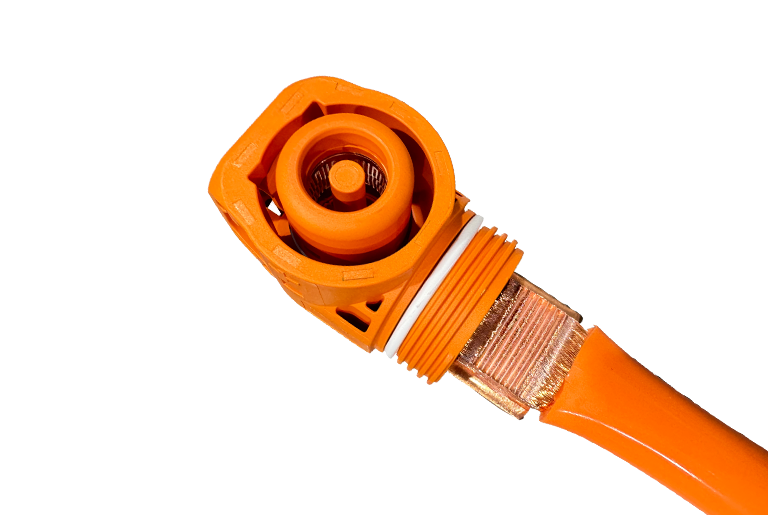Application Display of 150 mm² Copper Wire Connector Welding